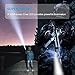 BESTSUN Super Bright Tactical Flashlights Rechargeable WF-501B LED 1200 Lumens Single Mode Small Handheld Flashlights Lamp Torch Set with Pressure Switch, Picatinny Offset /Barrel Mount Included (Picatinny offset mount with 2BAT)