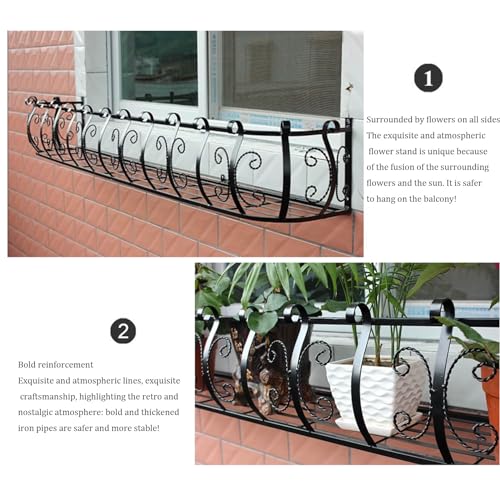 Présentoir à fleurs en métal pour pots de fleurs et décoration intérieure - 2