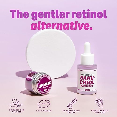 Miniatura 5 de Handmade Heroes Paquete de mascarilla facial y labial Bakuchiol