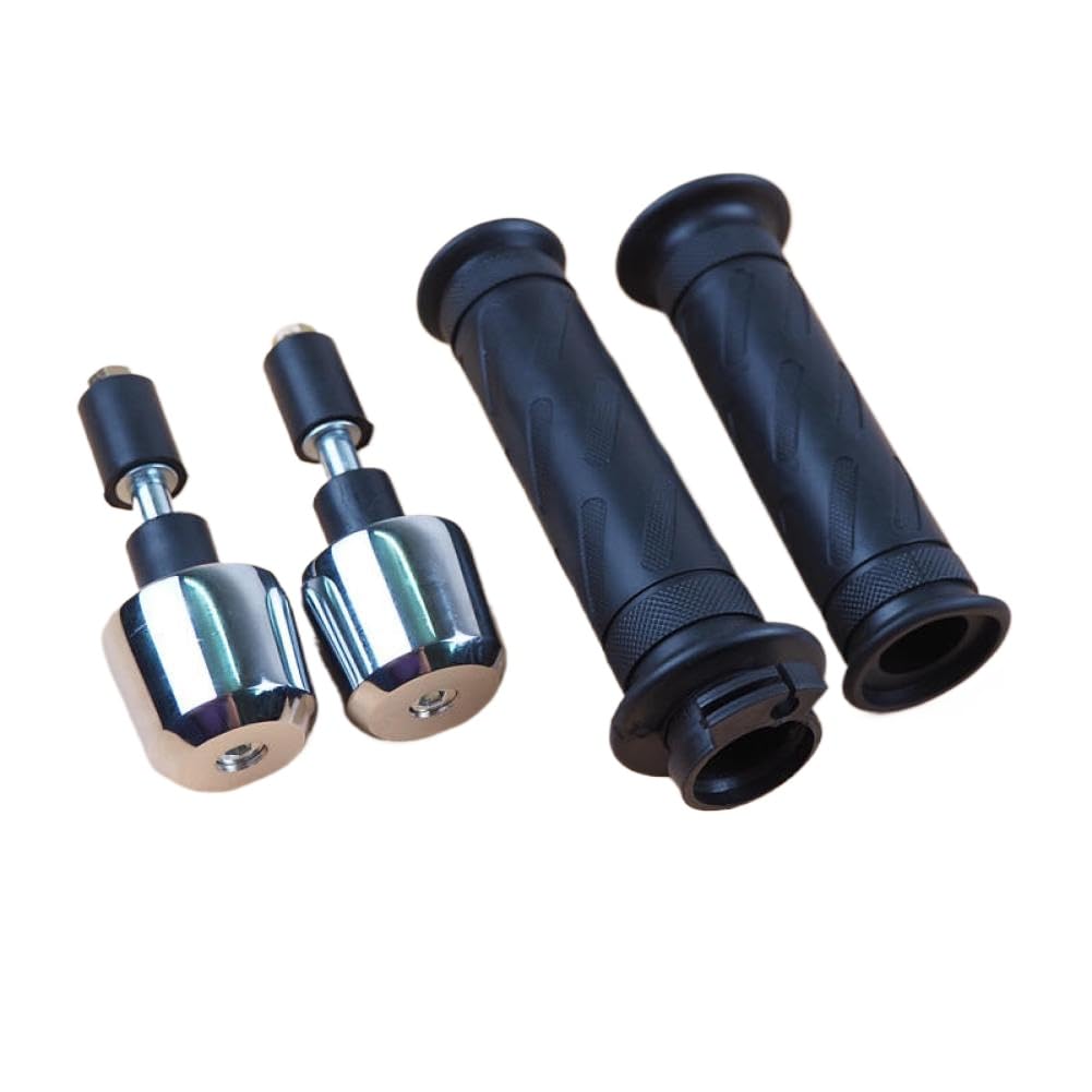 Poignées antidérapantes universelles pour Moto et Embouts de Barre compatibles avec CG125 GN125 GS150 7/8 Pouces 22mm