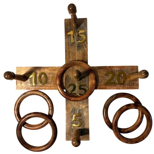 Set 5 Rings 30cm Family Fun Hoopla Game