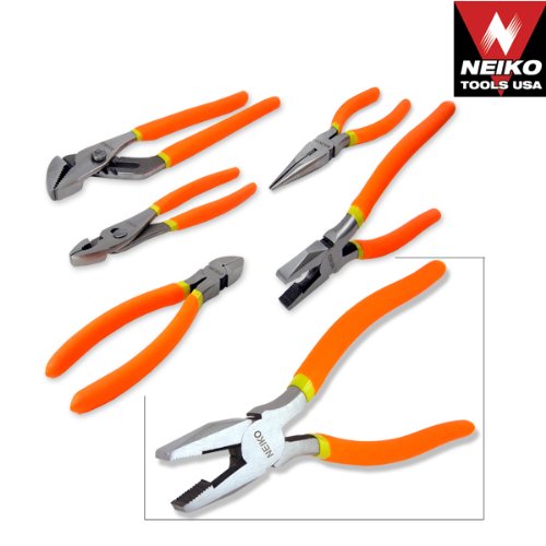 PLIER SET MECHANIC 5 PC H/D Amazon.in Home Improvement