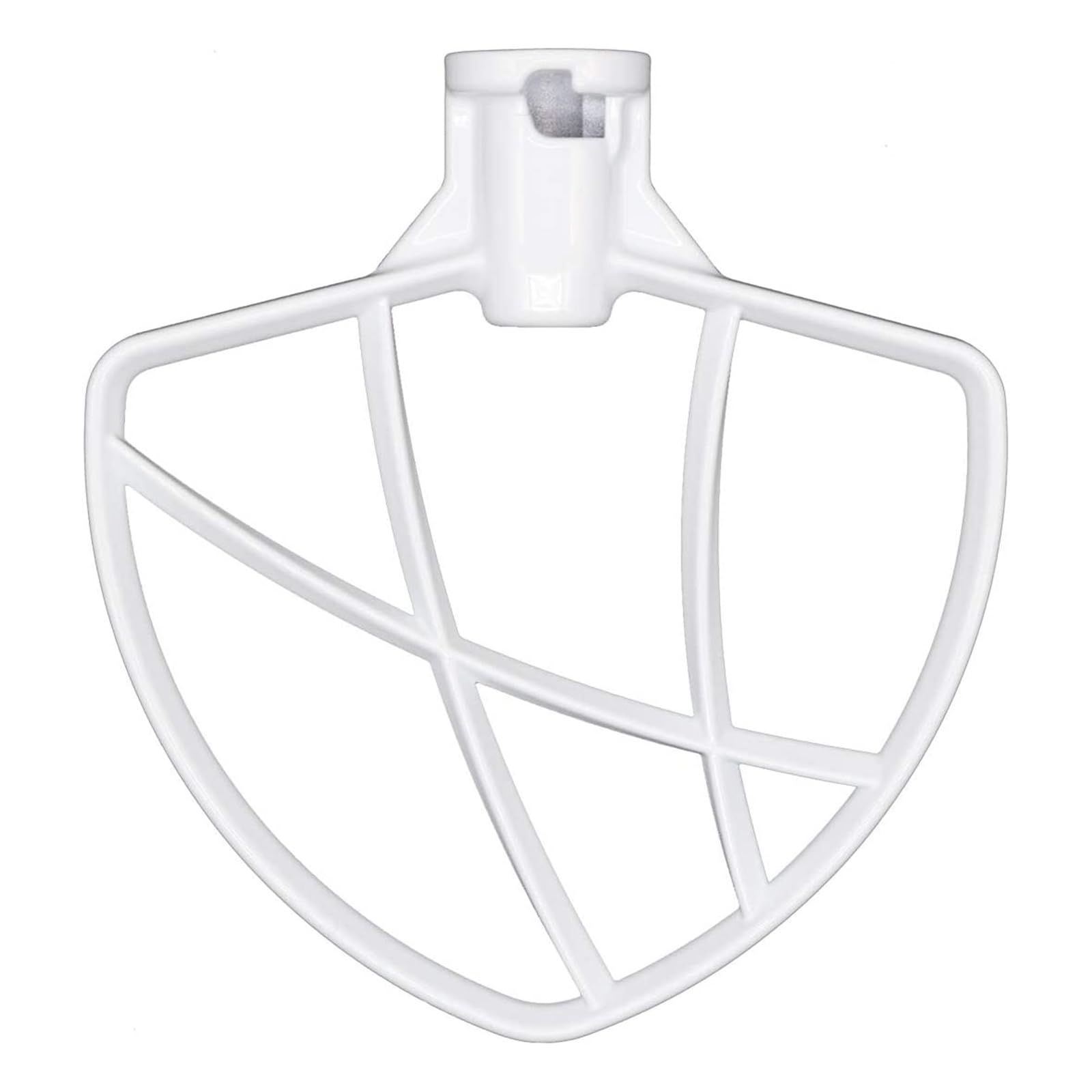 Mekalero Dough Mixing Paddle Heavy-Duty Coated Flat Beater Attachment for 5.5-6QT Stand Mixer Accessories Dough Mixer Attachment Kitchen Appliance Accessory