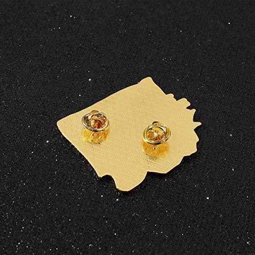 Image of JJBA JoJo Anime Enamel Pins - Jotaro Jolyne Joseph Cosplay Brooch - Christmas Gifts for Kids Girls Teens Women Men