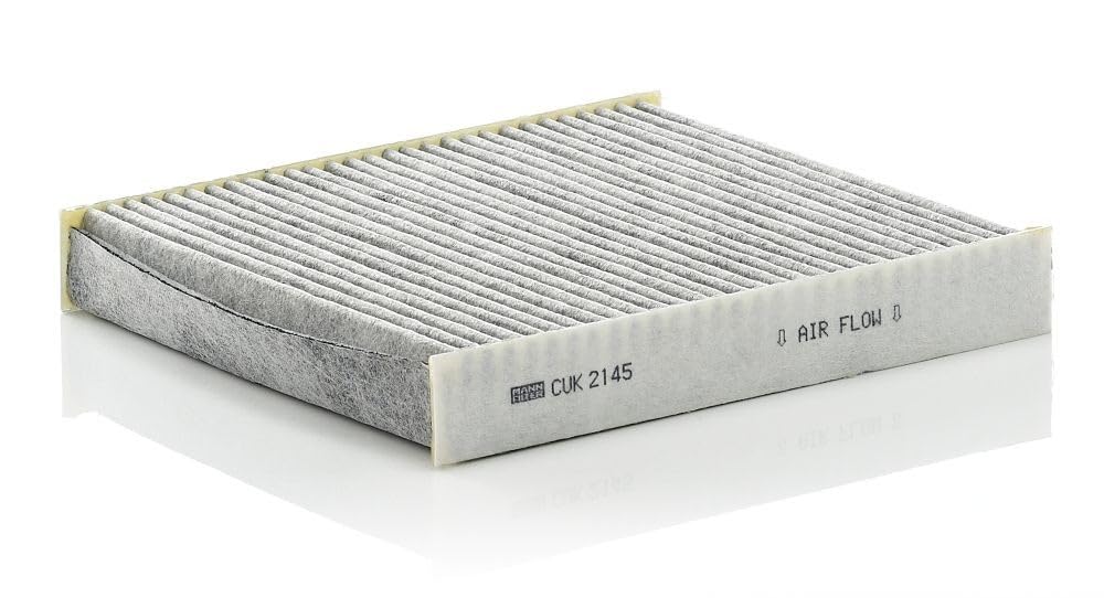 MANN-FILTER CUK 2145 Cabin Air Filter - Pollen Filter with Activated Carbon - for Cars + Transporters