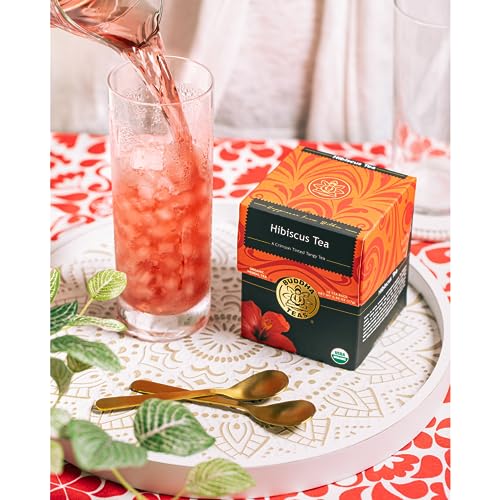 Buddha Teas BU10016 Hibiscus - Organic Herbal Tea thumb #5