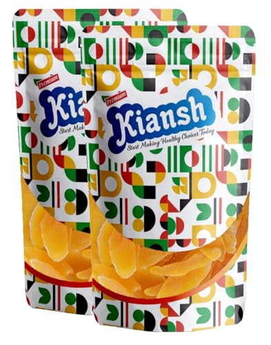 Image of Kiansh Dry fruits Nuts And Seeds (Dried Mango, 500g)