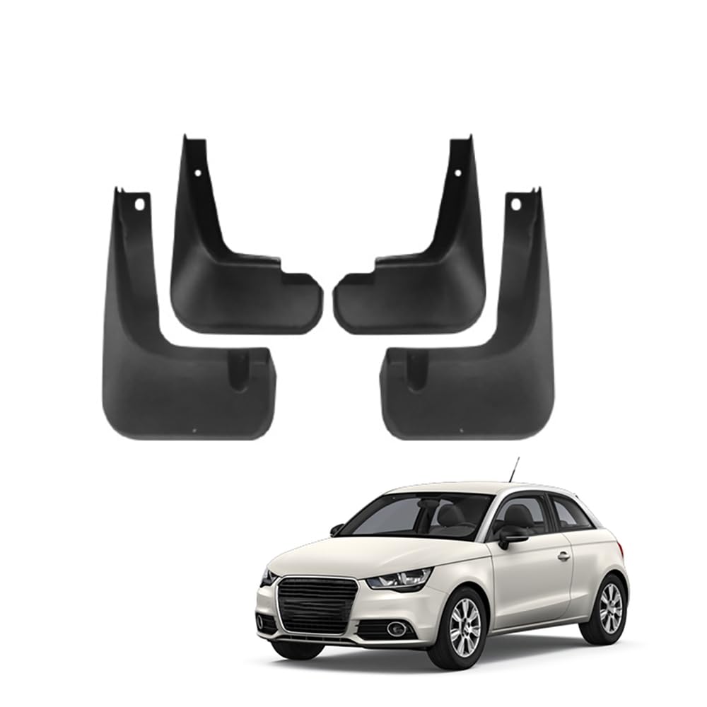 AMHVMU 4pcs Mud Flaps for Audi A1 hatchback 2016-2018