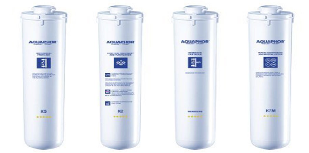Aquaphor Set Of Four Replacement Filter Cartridges For Morion - Reverse Osmosis Water Filtration System.