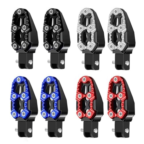 Marchepieds support moto robustes avec repose-pieds réglables