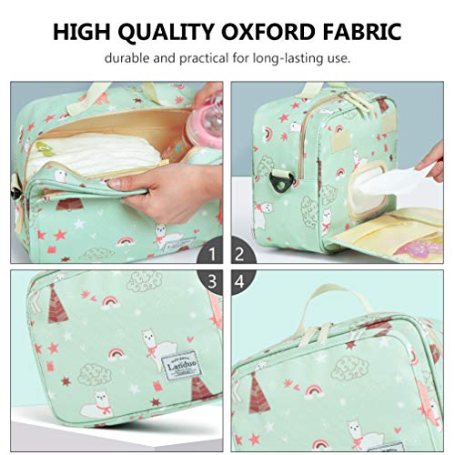 STOBOK Bolsa de Fraldas para BebÃªs Bolsa de Fraldas para BebÃªs Bolsa de Grande Capacidade para Mat