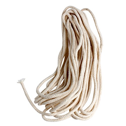 R-WEICHONG Mèche torsadée en coton pour lampe à huile ou à pétrole 10 m Cover