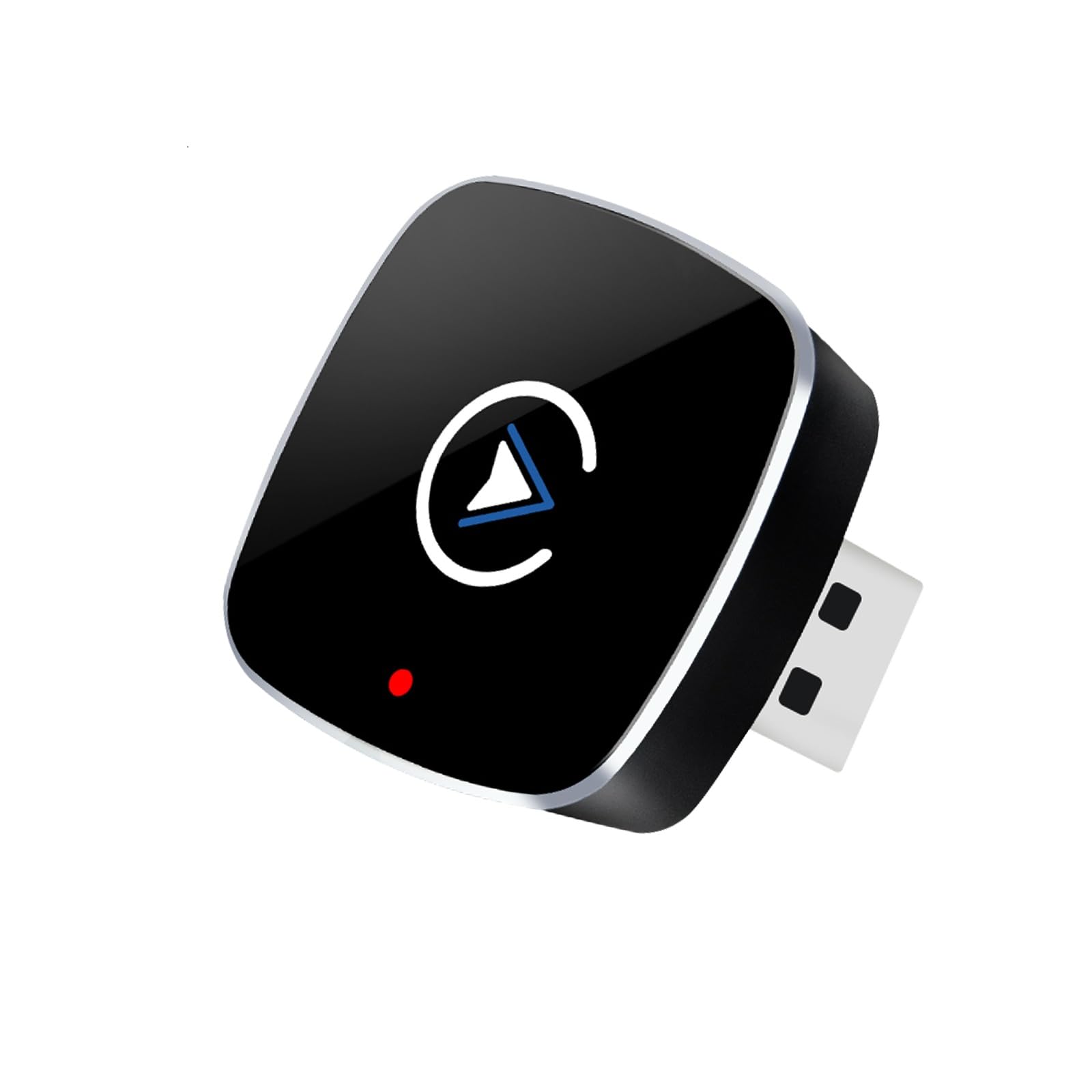 Wireless CarPlay Adapter for iPhone,Mini USB Design,2025 Upgrade Wired to Wireless for Cars with Built-in Wired for Apple CarPlay Plug and Play Fast Stable Connection Car Play for iPhone12 Above (A1)