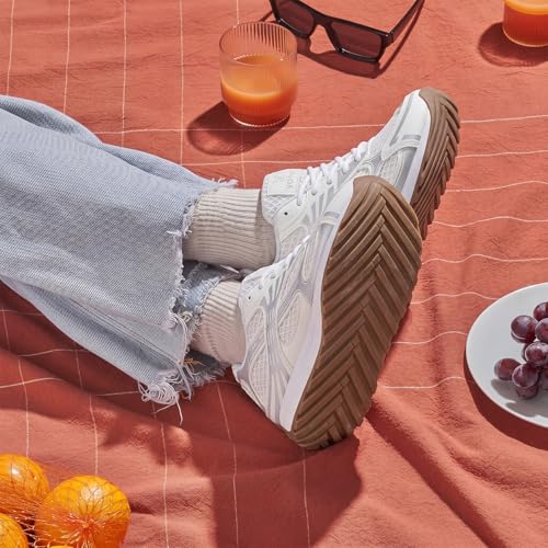 Image of YOHO Women's Wumple Lace Up Sneaker | Breathable, Cushioned & Stylish | Casual Shoes for Woman /Ladies /Girls