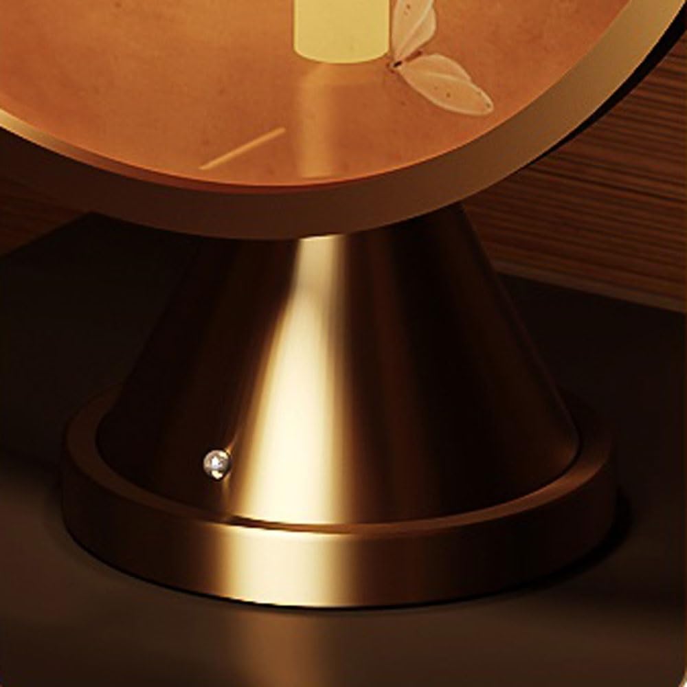 Lampy stołowe Haftowana lampa biurkowa, lampka nocna do sypialni w salonie