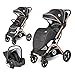 Poussette combinée duo 2 en 1 avec siège auto 0m + Storm SET Lorelli