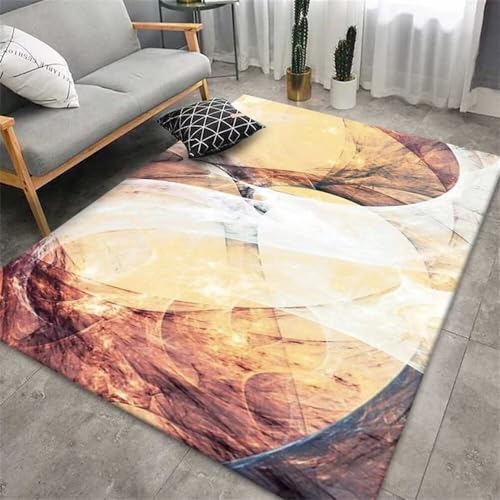 DJHWWD Alfombra Salon Grande Decoración Interior Moderna y Simple Antideslizante se Puede Lavar con Agua para cuidar Alfombras Niña Multicolor Alfombras Salon Modernas Baratas80x140CM