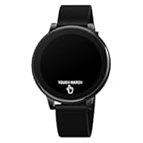 TOOCAT Fashion Touch LED Digital Watch Outdoor 50M Waterproof Rubber Bands Wristwatch for Men Women Teens Students &lpar;Black-LED Touch&rpar;