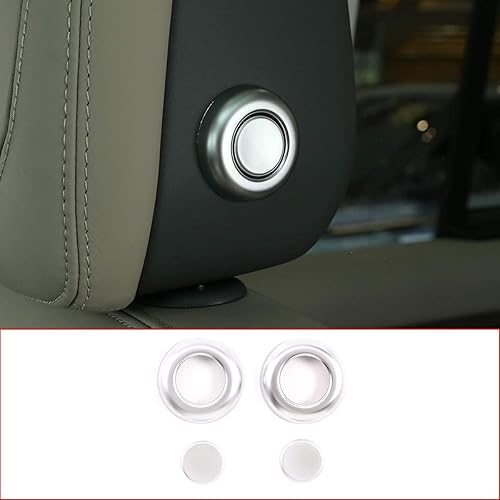 Miniatura 2 de Cubierta de plástico ABS para decoración de botón de interruptor de asiento de automóvil para Land Rover Defender 110 2020 para Defender 90