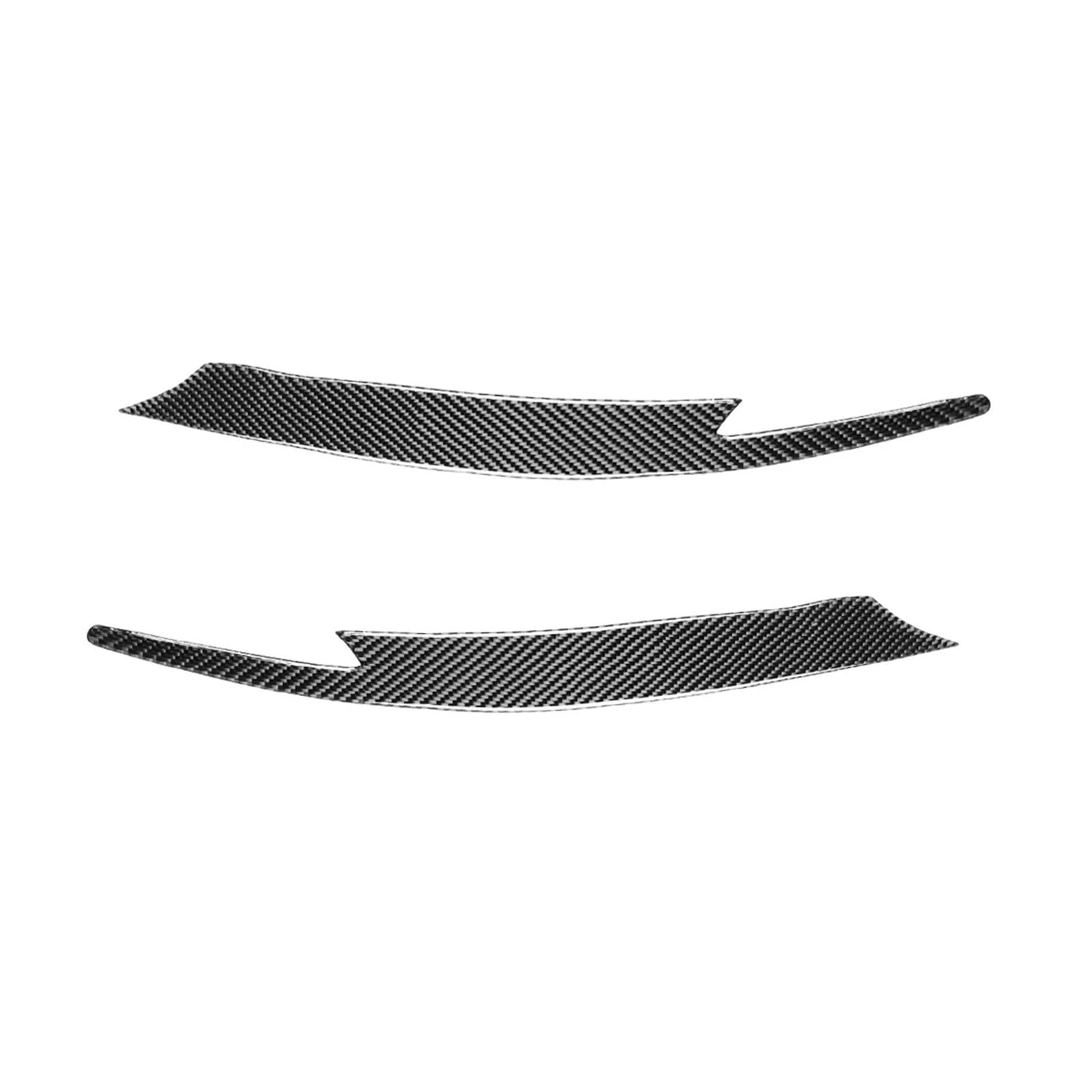 tuyda Car Front Headlights Eyebrow Eyelids Trim Stickers Cover,Fit For Subaru, Impreza WRX STi X 10th 2008-2011 Headlight Eyebrow Overlay ﻿