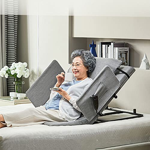Schienale elettrico regolabile con braccioli, supporto per sollevamento pesi per gioco e assistenza, design ergonomico per comfort e convenienza