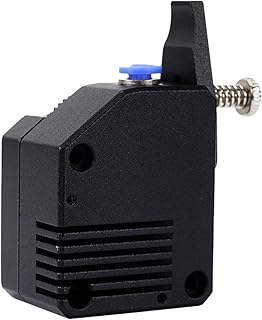 LANGshaw Bowden Direct Dual Drive Gear Extruder Compatible For 3D Printer MK8 V6 CR10 1.75mm TPU/TPE Flexible Filament DIY Parts (Color : Metal Black Extruder, Size : Right Hand)