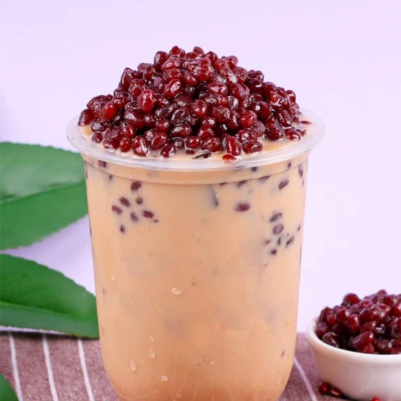 Miniatura 7 de Frijoles rojos de miel confitados La bolsa abierta puede comer granos rojos cocidos Materias primas especiales para la tienda de té con leche,