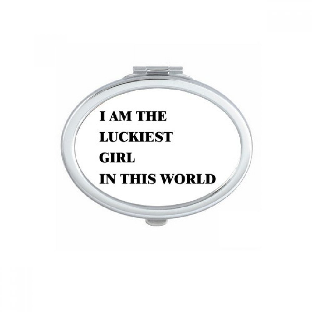Miroir compact mignon pour corriger le maquillage en déplacement