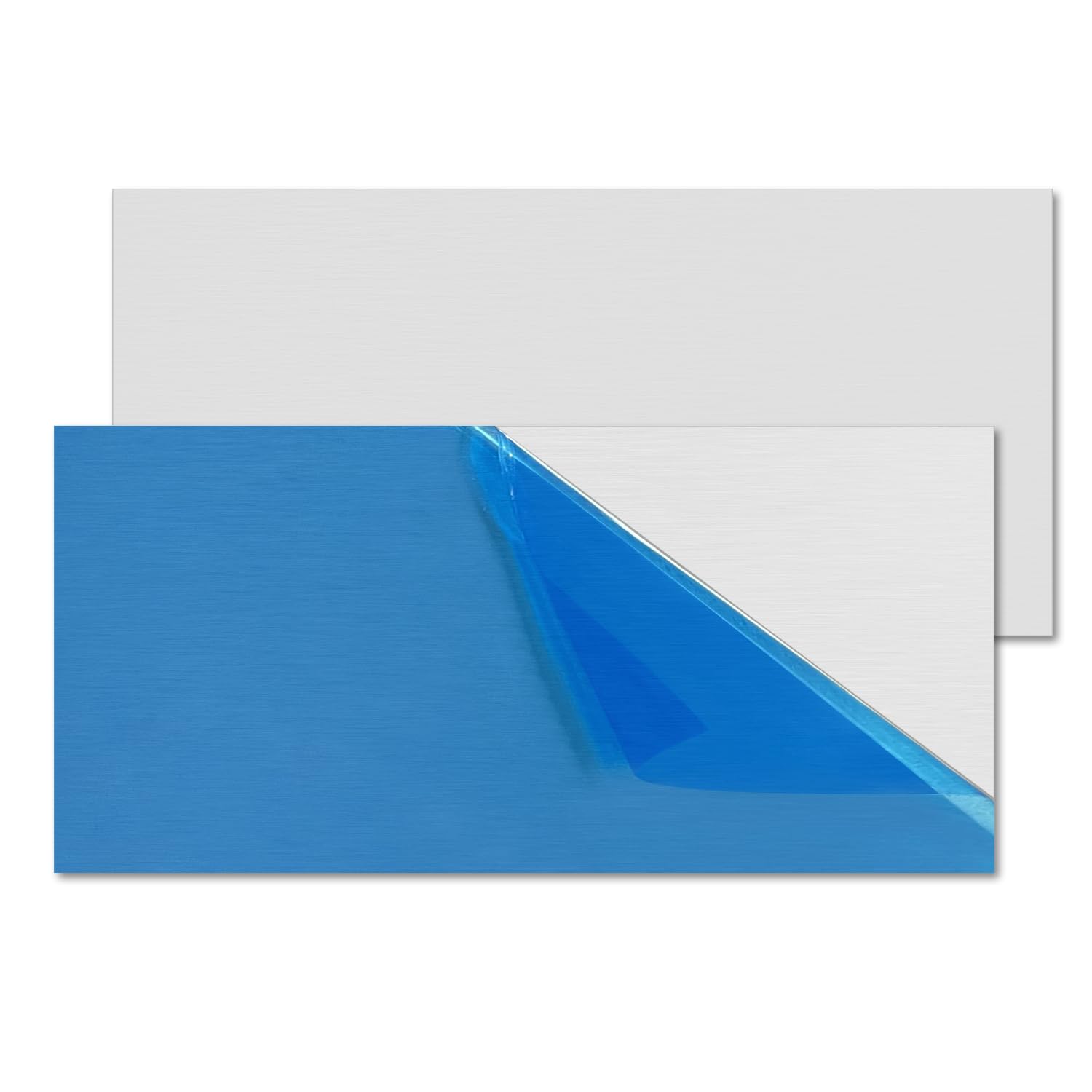 6061 Aluminum Sheet - 3 Pack, 6x6" -6