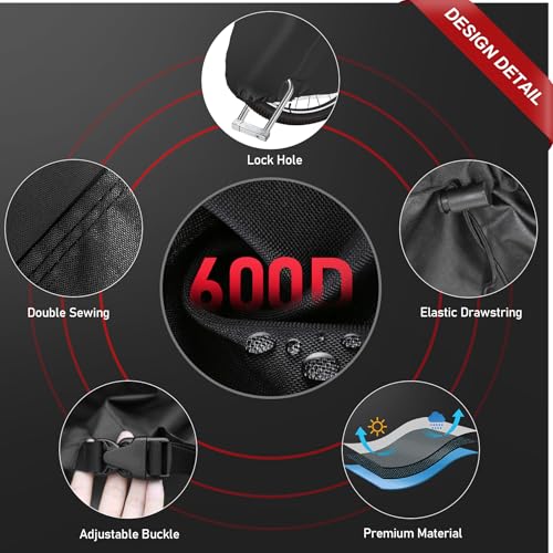600D Bike Cover for 2 Bikes