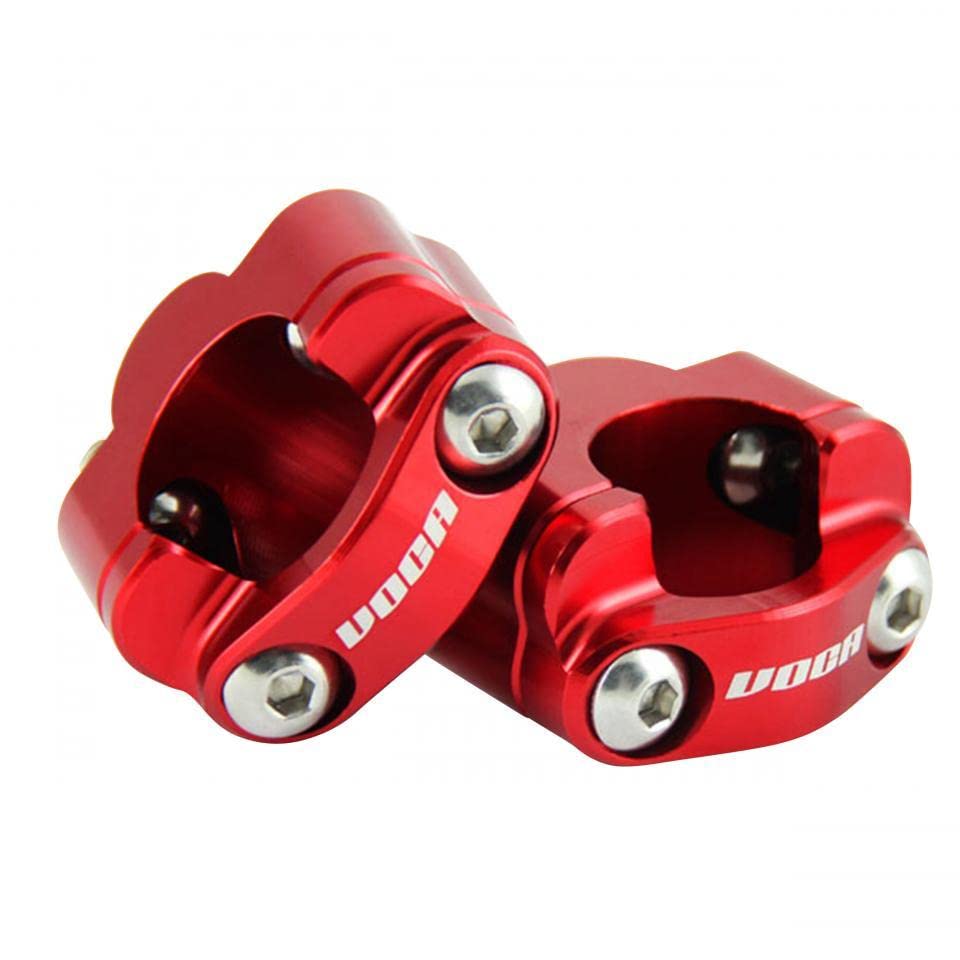 Pontet de guidon Voca moto Ø22-28mm rehausse de guidon +15 pour poste de conduite