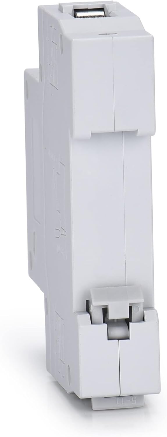 AC Miniature Circuit Breaker 20 Amp 120V/240V 1p DIN Rail Mount Breaker Thermal Magnetic Trip Solar AC Disconnect Switch MCB C20(50 Amp)