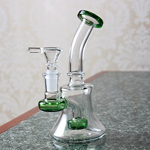 Wasser Glas Bong Waben Reifen Percolator Birdcage Bubbler Hookahs 20cm Handmade Bongs Rig Bongs Recycler 14.4mm… – Bild 8