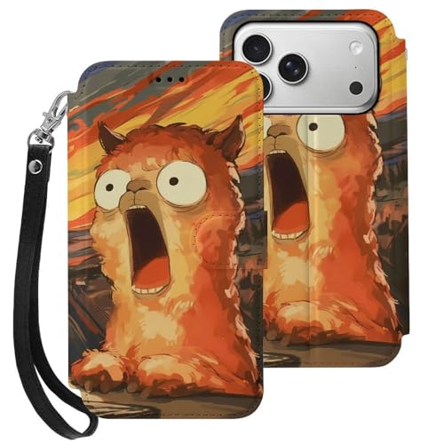 iphone 17用 ケース 面白い羊 手帳型 と互換性のある カード収納 いphone17用 カバー 手帳型 Puレザー 横置きスタンド機能 折りたたみ スマホケース スタンド付き アイフォン 17用 ケース 内蔵マグネット 開閉式 財布型 軽量 薄型