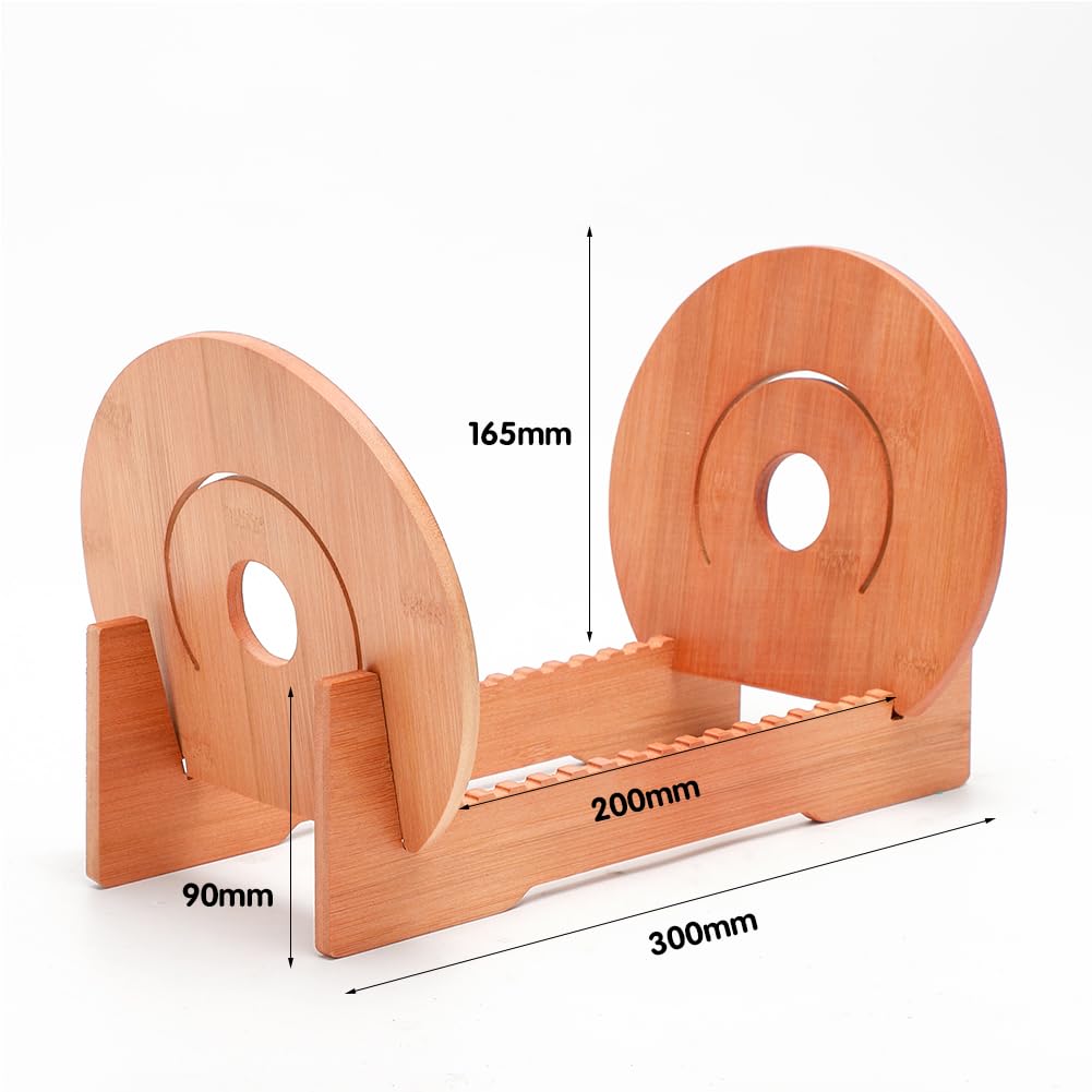 CEWROM Supporto per dischi in vinile, porta volantini, per dischi in vinile, supporto per riviste, libri e album in vinile
