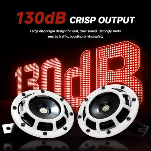 BANHAO 12V Dual-Tone Horn Kit