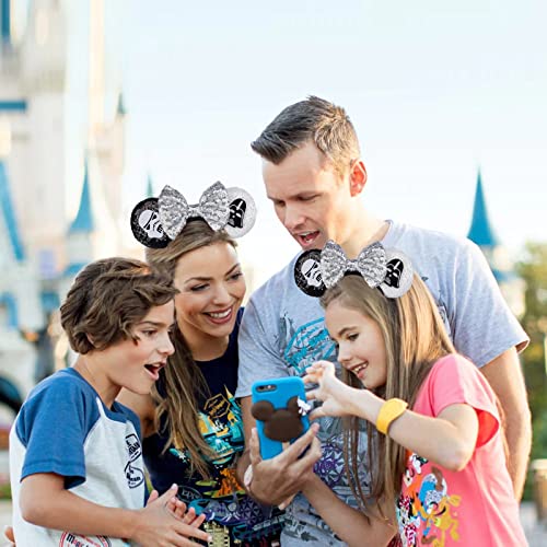 Image of FANYITY Mouse Ears, Sequin Mouse Ears Headband for Boys Girls Women