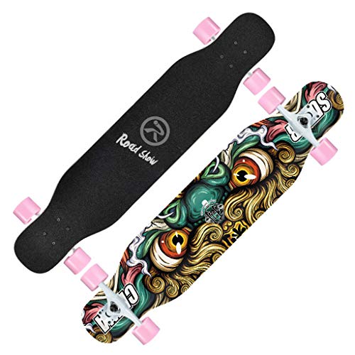 Buy Discount LLH-MOTION Freestyle Longboard Beginners Professional Board Dance Board Brush Street Te...