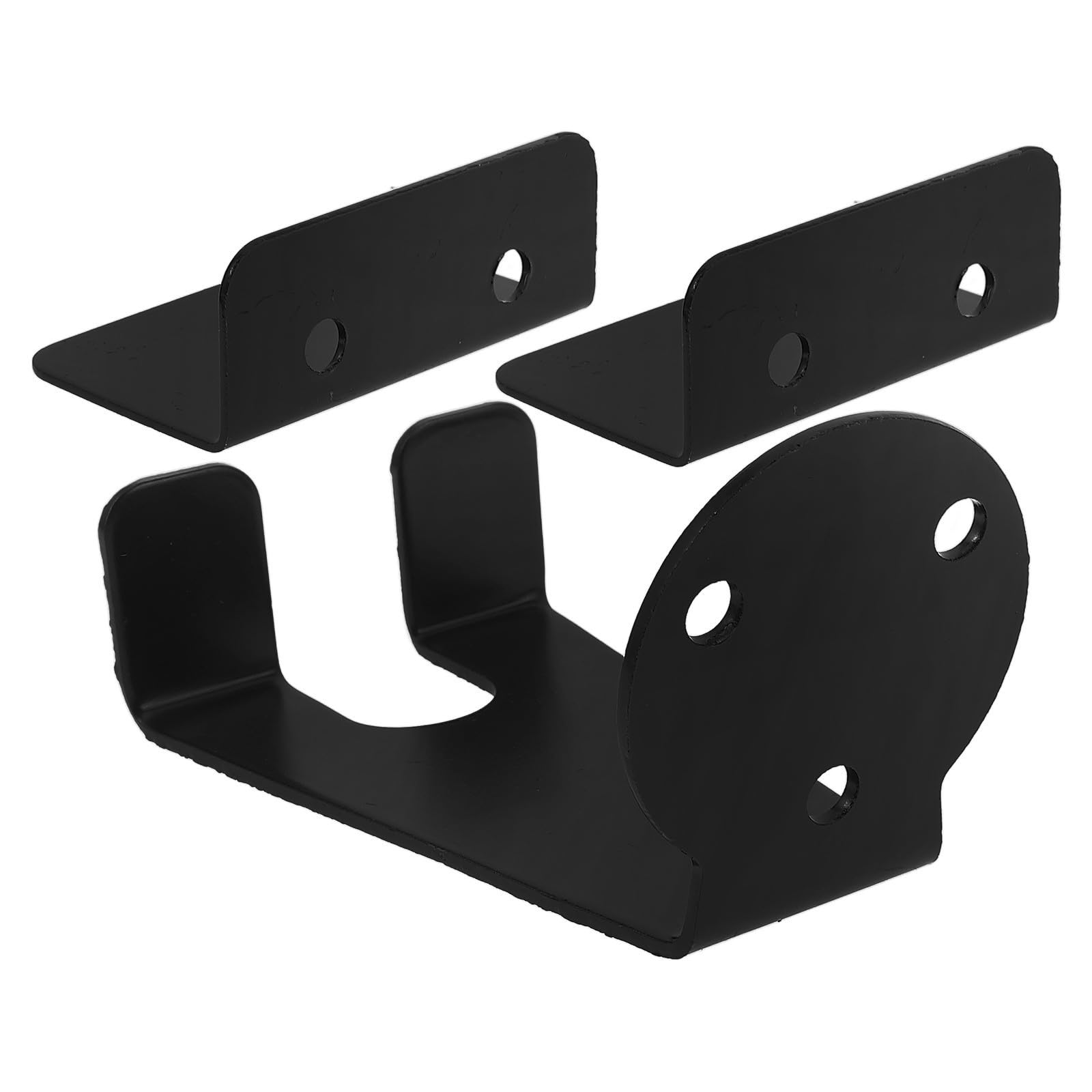 Soporte de pared para bicicletas OUNONA de hierro negro para pedal de bici