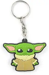 Chaveiro Geek Emborrachado Baby Yoda - Presente Criativo