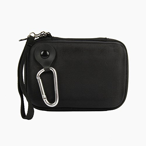 Khanka Eva Hard Case Carry Bag Cover For Western Digital Wd My Passport Ultra,Elements Se/Toshiba Canvio/Seagate Backup/Transcend 2Tb External Hard Drive,Kingston Mlwg2,Ravpower Filehub (Black) #TOP5