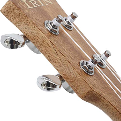 KEPOHK 23 pouces musique ukulélé panneau acajou guitare élégante avec sac chaîne Capo 23 pouces couleur bois - Les Beatles, Paul McCartney, John Lennon, RIngo Starr, George Harrison KEPOHK 23 pouces musique ukulélé panneau acajou guitare élégante avec sac chaîne Capo 23 pouces couleur bois – Image 8