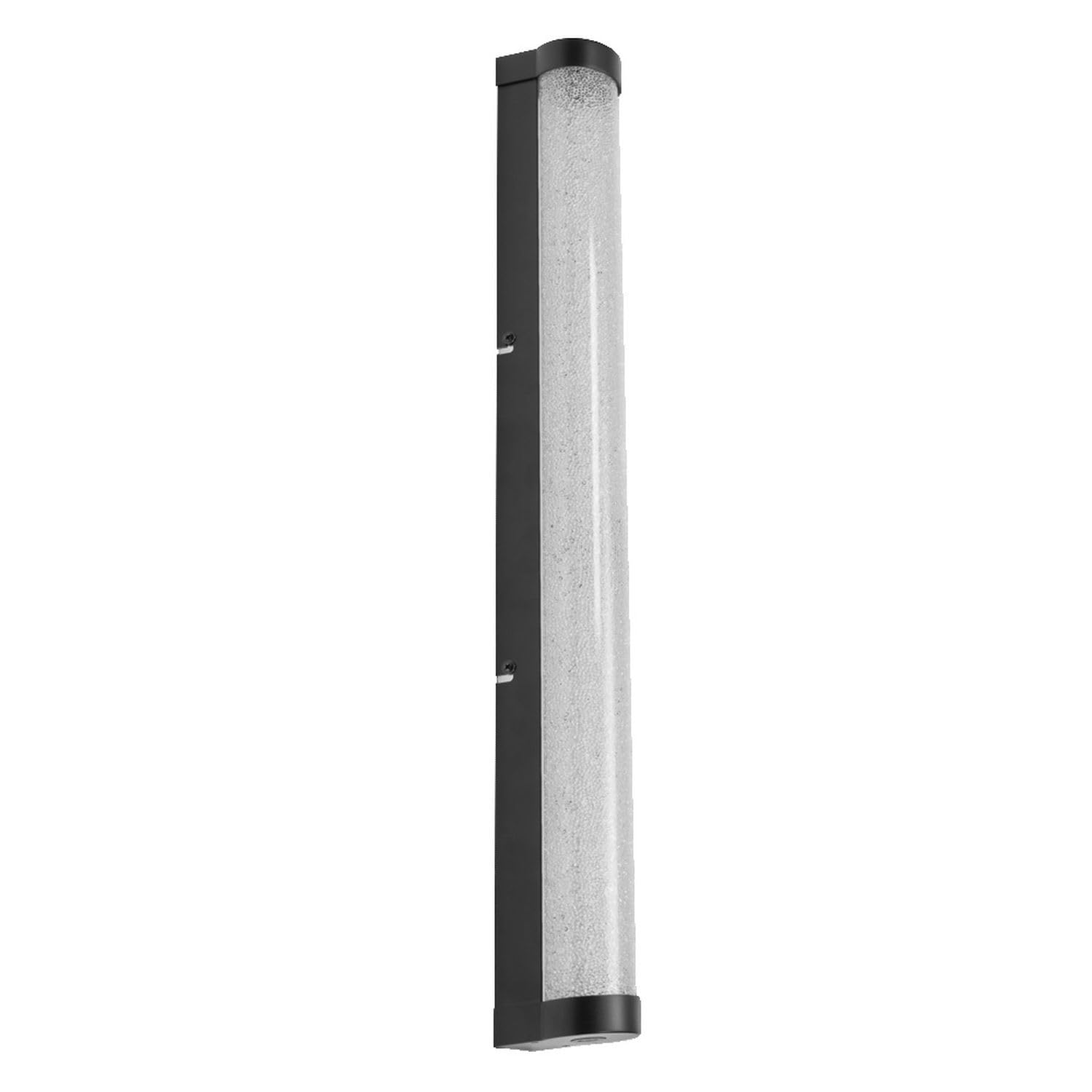 Licht-Erlebnisse LED Wandlampe Aluminium Metall Schwarz 3000-4000 K IP44 CCT dimmbar modern wohnlich Bad Badezimmer WC Spiegel L:60 cm Wandleuchte Küche