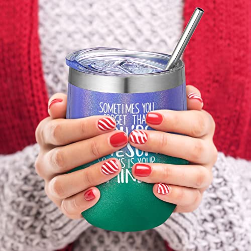 Birthday Gifts For Women, Men-Thank You Gifts-Funny Inspirational Encouragement Friend Birthday Gifts For Women, Friends, Men, Bff, Mom, Coworker- Stainless Steel Wine Tumbler - Mothers Day Gifts #TOP1