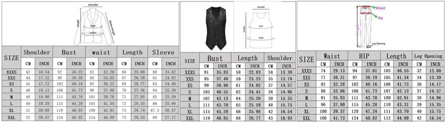 Men Wedding Textured Suit Banquet Party Dress 3 Piece Set Single Breasted Blazer+Vest+Pants Pnnrk S 6