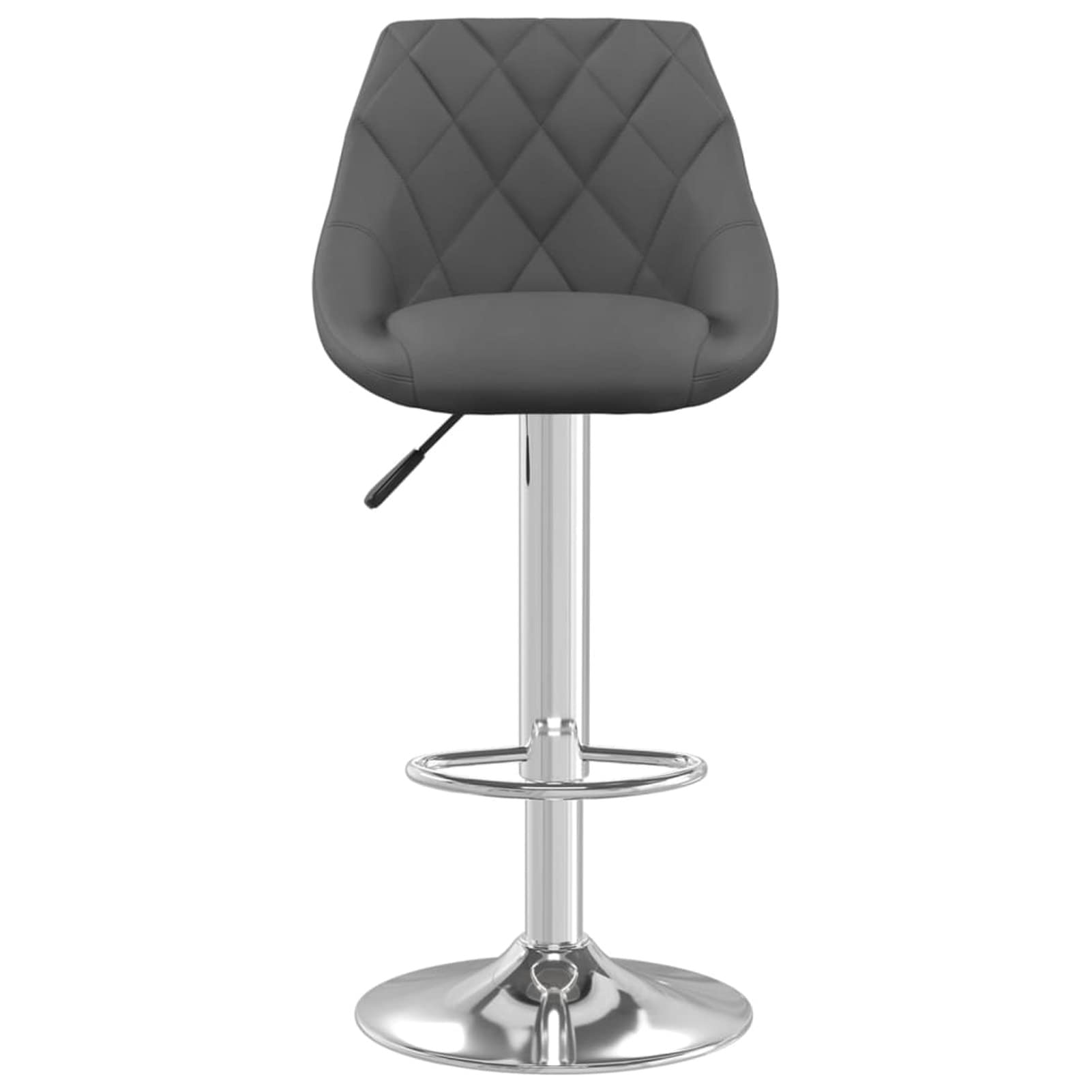 Homgoday Taburetes de bar, 2 unidades, color gris oscuro, de terciopelo, silla de oficina, silla de oficina, silla de escritorio, para salón o dormitorio