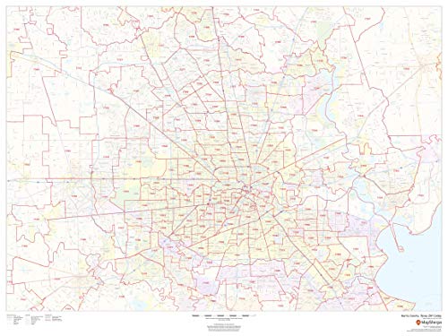 Harris County, Texas Zip Codes - 48