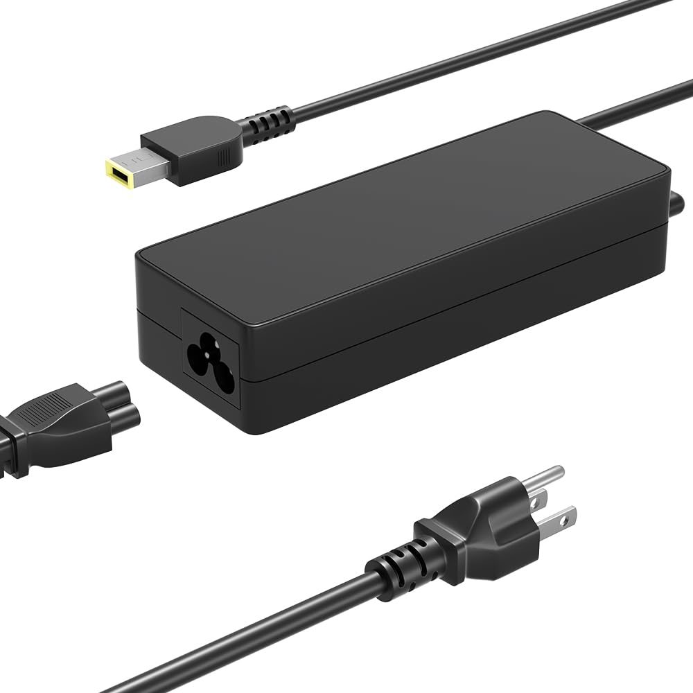 Photo 1 of PowerPortnerLink 90W Charger Compatible with Lenovo ideacentre/ThinkCentre All-in-One Desktop, ThinkPad T460p T470p T540p Yoga 2 730 720 ideapad Flex 2 3 720S V110 V130 Laptop