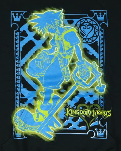 Disney Kingdom Hearts Men's Sora Keyblade Pullover Hoodie2