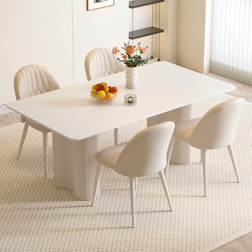 Dingtianlidi _CjOe[uZbg 4lp ` ɂ񂮃e[uZbg 4l| H ֎qt EϔMEϋvEȒP| gȒP Lb` Xg ItBX JtF  ڎɓK (140*80*75cme[u